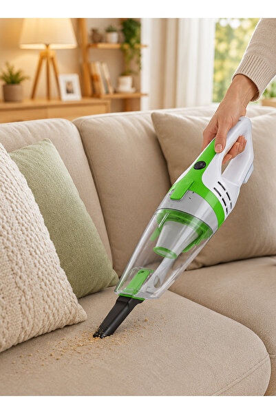 Yallabena Upright Handheld Vacuum Cleaner 2-in-1 Cyclonic HEPA Filter Deep Cl...