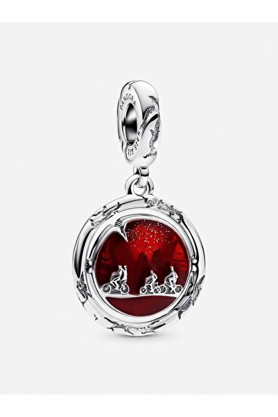 Pandora Stranger Things Amuletă luminoasă în întuneric cu design Upside Down