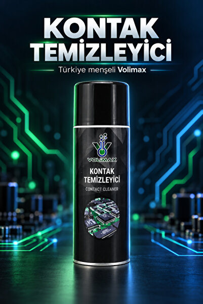 VOLİMAX Elektronik Kart Devre Kontak Temizleyici Sprey Yağsız 400 ml | Profes...