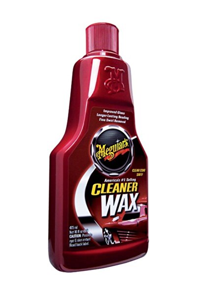 Meguiars سائل تنظيف وتشميع ميجويرز، 473 مل / 16 أونصة، ينظف ويلمع ويحمي في خط...