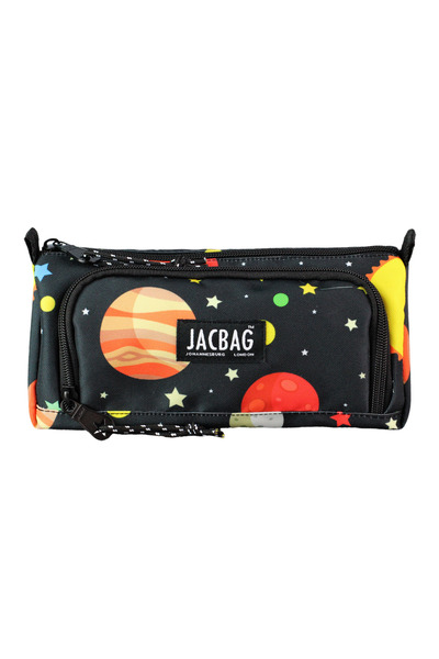 Jacbag Prime XL-Lastik Ayraçlı İki Bölmeli Kalem Kutusu