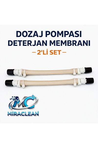 SEVOS MiraClean Rüzgar Grup Dozaj Pompası Detarjan Membranı Bej Renkli Dayanı...