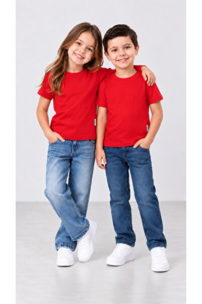 babito store Unisex Κοριτσίστικο Αγόρι Παιδικό Μονόχρωμο Κοντομάνικο Μπλουζάκ...