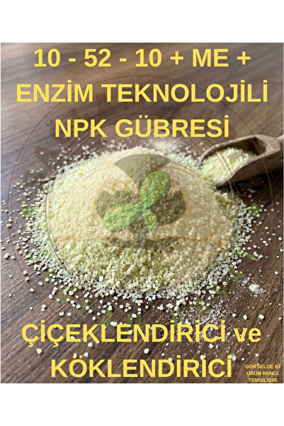 Saglam Tarım Çiçeklendirici ve Köklendirici 10.52.10+ME+Enzimli NPK Gübresi 1...