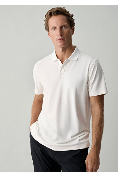 Mavi Ekru Polo Tişört Slim Fit / Dar Kesim 0620213-70057