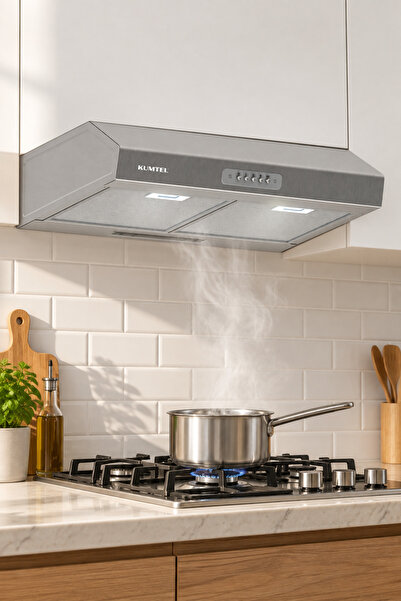 KUMTEL شفاطات مطبخ على شكل حرف T، طراز DK6-711، 60 سم، اختيار ممتاز، تصميم متين، من الفولاذ المقاوم للصدأ