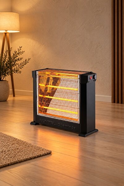KUMTEL سخان كهربائي، SKS2760، 2200 واط، اختيار ممتاز، تصميم عالي الجودة، جودة فائقة، أسود