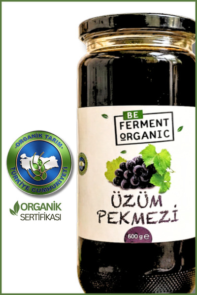 BE FERMENT Organik Üzüm Pekmezi 600 G