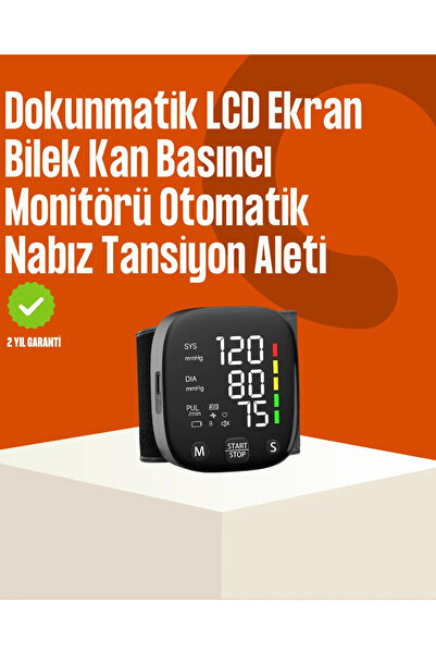 SS HOME CONCEPT Renkli Risk Göstergeli Tansiyon Aleti