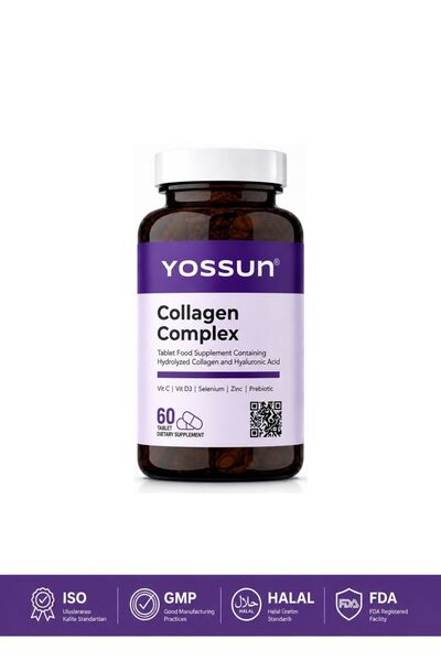 yossun Hidrolize Kollajen ve Hyaluronik Asit İçeren Tablet Takviye Edici Gıda