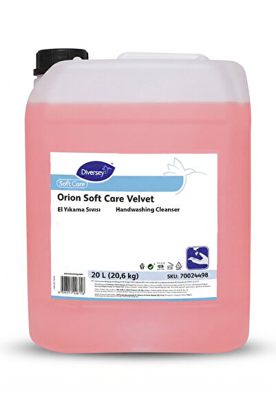 Diversey Orion Soft Care Velvet El Yıkama Sıvısı Sıvı Sabun 20 L