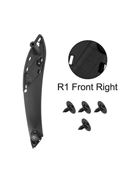 Choice3 Front Right Car Inner Handle Black Front Rear Left/Right Interior Doo...