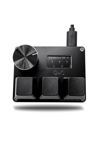 Choice7 Outemu Pink black SayoDevice Rapid Trigger Magnetic Switches RGB Musi...