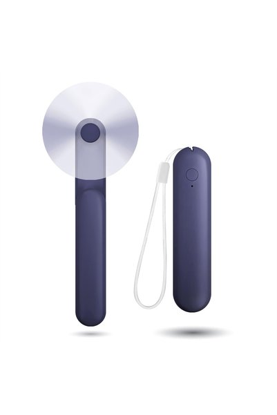 Choice5 Blue Handheld Mini Fan, Portable Small Pocket Fan, USB Rechargeable P...