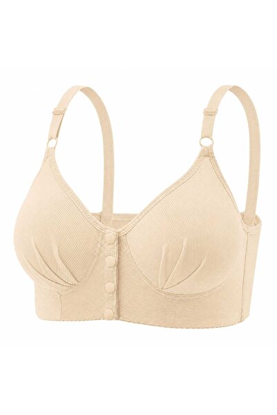 Efrayim Manessa Lingerie Kadın Önden Düğmeli Çıtçıtlı Balensiz Toparlayıcı Ra...