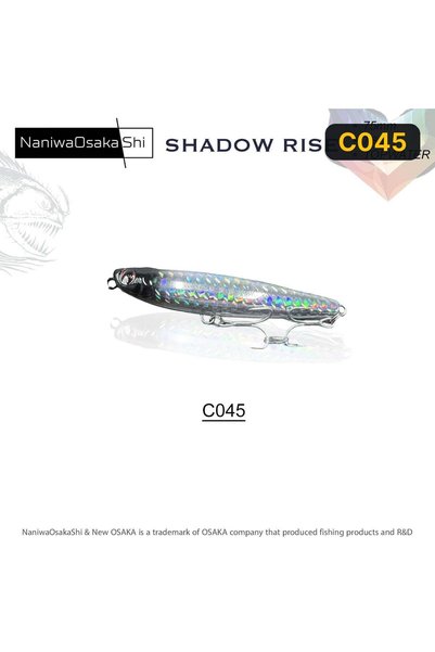 OEM NaniwaOsakaShi Shadow Rise 75MM 7.8G Suni Balık C045
