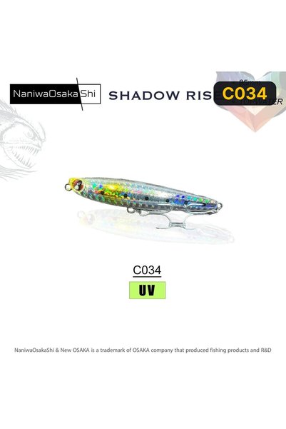 OEM NaniwaOsakaShi Shadow Rise 85MM 11.7G Suni Balık C034
