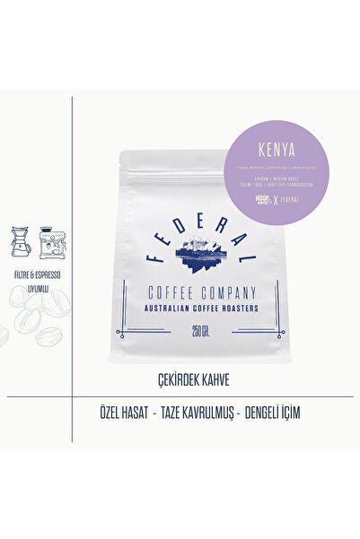 FEDERAL COFFEE COMPANY Federal x Hüüp – Anaerobik Fermente Kenya Ruiri Iı ( Ç...