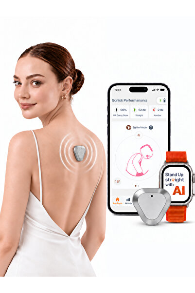Kodgem Straight Straight Plus Yapay Zekâ Destekli Duruş Düzeltici Cihaz - Ofi...