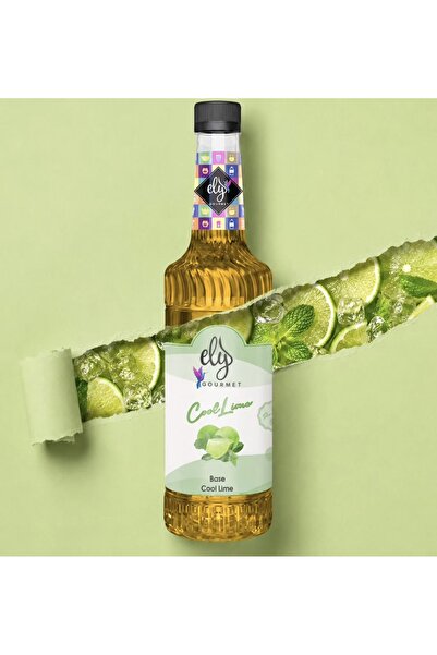 Ely Gourmet Cool Lime Konsantre İçecek Özü 750 ml (Yaz Kokteyli Bazı)