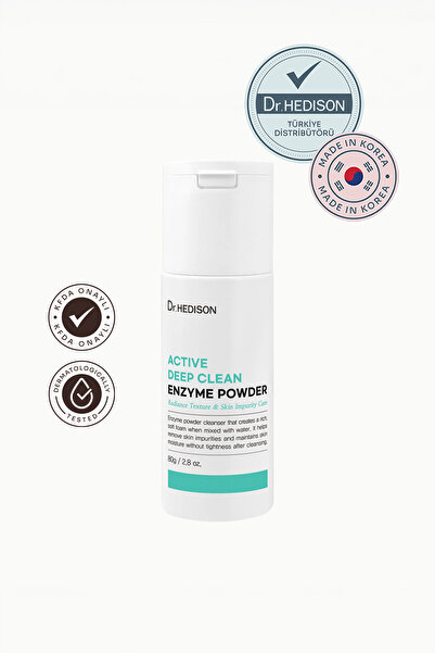 Dr. HEDISON Enzyme Deep Cleansing Powder 80 g – Active Deep Clean Enzyme Powd...