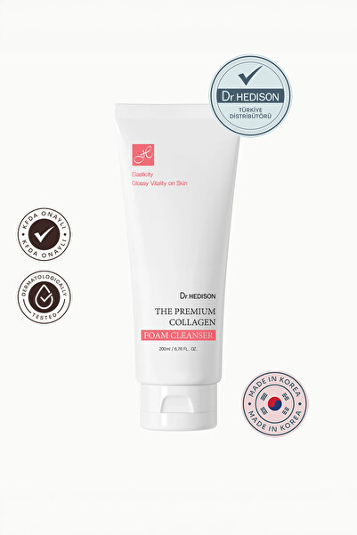 Dr. HEDISON Collagen Facial Cleansing Foam 200 ml |   Moisturizing and Soften...