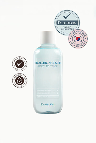 Dr. HEDISON Beta Glukan & Hyaluronik Asit Nemlendirici Tonik 300 ml | Vegan |...