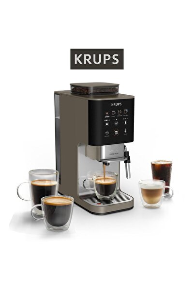 Krups Coffee Crush Experience Tam Otomatik Çekirdekten Fincana Espresso Kahve...