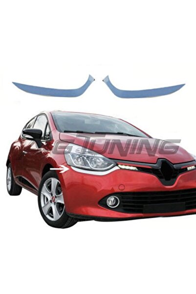 A&G Tuning Renault Clio 4 Sport Tourer Krom Far Kaşı 2012-2016 2Prç Paslanmaz...
