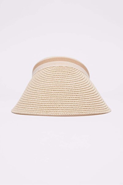 PAULMARK Women's Straw Visor Hat