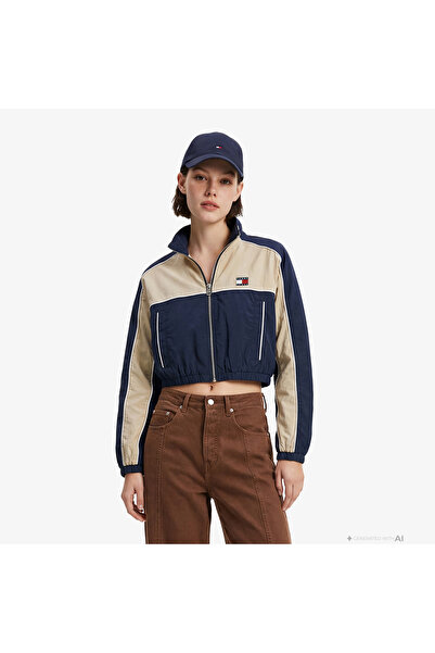 Tommy Hilfiger Badge Kadın Lacivert Ceket