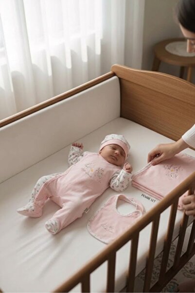 Butik طقم أفرول وبطانية جيرسي للأطفال، 4 قطع