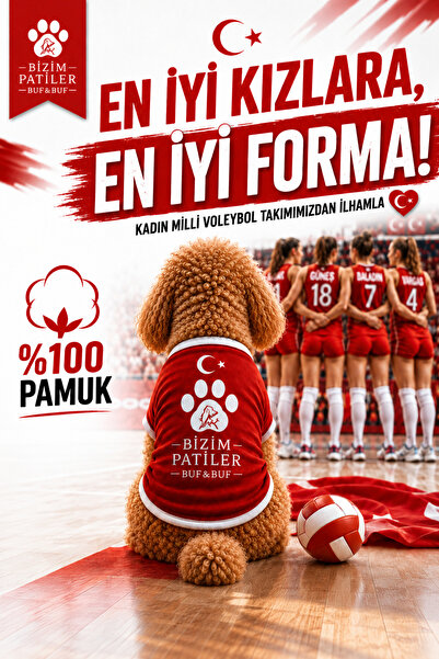 Buf & Buf National Team Pati Jersey – Small Medium Breed Cat Dog Outfit
