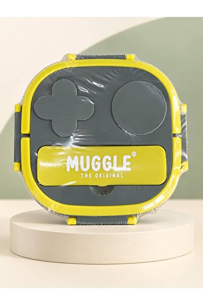 MİLANO BEAUTYS MUGGLE 500 ML PASLANMAZ ÇELİK YEMEK KABI 3 BÖLMELİ BESLENME KABI