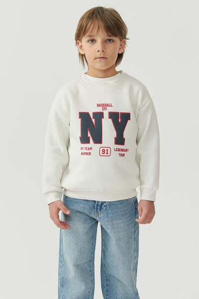 PAULMARK Boy's Printed Sweat Top