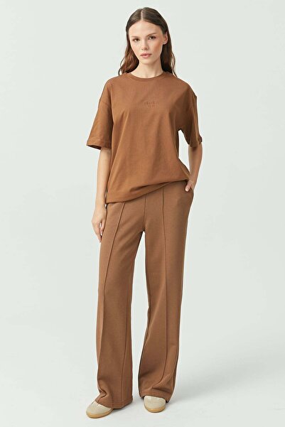 PAULMARK Women's Elastic Waist Sweat Bottoms