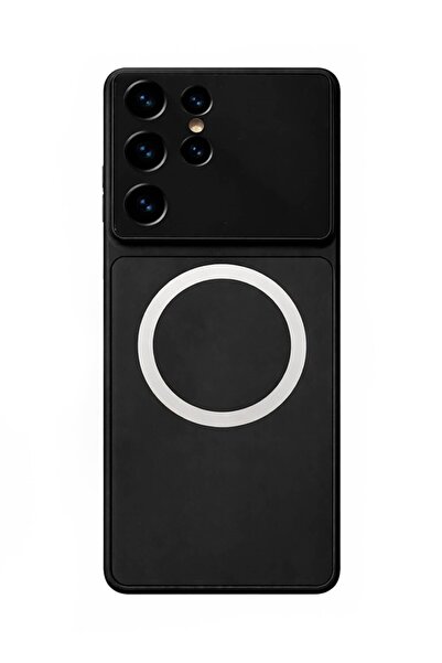 Vissona Samsung Galaxy S26 Ultra Uyumlu Kamera Korumalı Magsafe Wireless Şarj...
