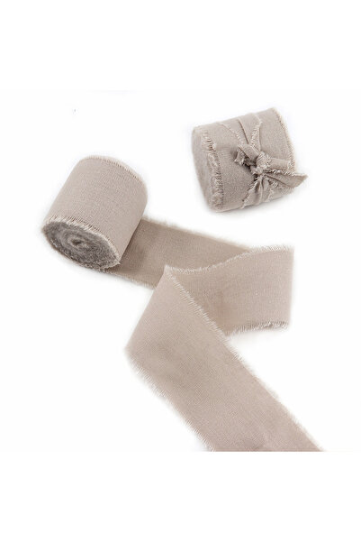 Choice29 5 Yards 18 Pure Cotton Hand Torn Raw Edge Ribbon DIY Gift Box Packag...