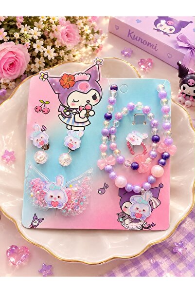 icha Girl's Jewelry Set ✨   Colorful Beaded Necklace Bracelet Earring Set |  ...