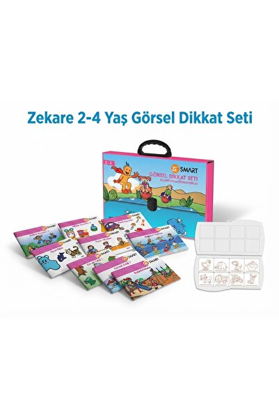 Kontrol Yayıncılık Zekare 2-4 Yaş Ze² Smart Görsel Dikkat Seti
