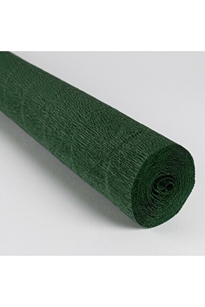 Muka Yeşil İtalyan Krapon Kağıdı Çiçekçi Krep Kağıdı Grapon Kağıdı 180gr 50x2...