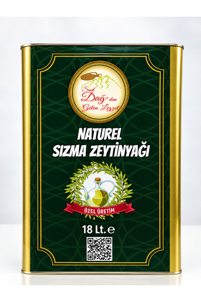 SUAT DAĞ dan Suat Dağ’dan 18 LT Naturel Sızma Zeytinyağı | Hakiki Ege Zeytinyağı