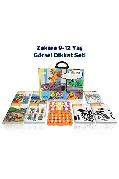 Kontrol Yayıncılık Zekare Smart Görsel Dikkat Seti (9-12 Yaş) - Kolektif
