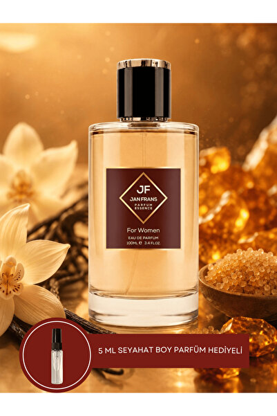 JF JAN FRANS Afrodızyak Etkili Vanelia - Vanilya Parfüm 100 ml Kalıcı Edp Kad...