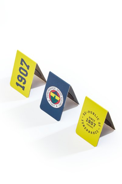 Fenerbahçe مجموعة علامات الكتب المغناطيسية المكونة من 3 قطع من 1907 - أصلية مرخصة
