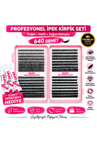 Duo İPEK KİRPİK SETİ