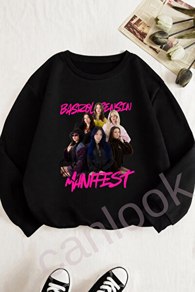 Canlook Manifest Baskılı Sweatshirt