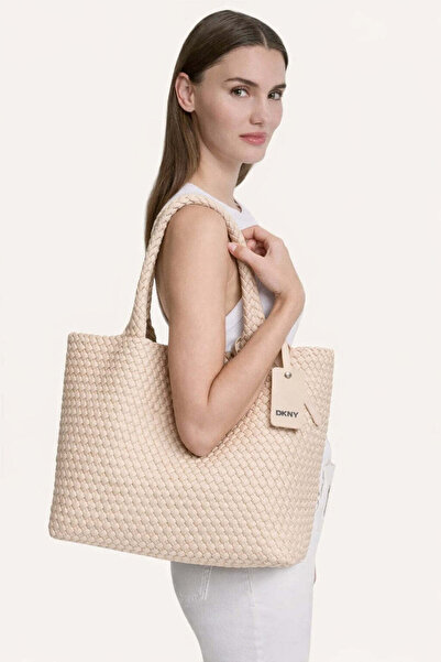 Dkny GISELLE LARGE TOTE-LT3 - LT TAUPE-N/S