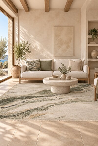 Fuly Consept Home Design FULY CONSEPT StoneFlow Sage Mineral Kaymaz Tabanlı S...