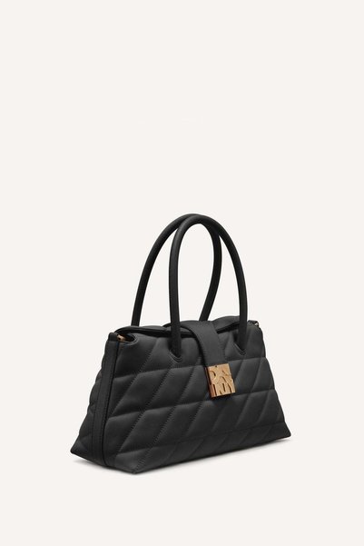 Dkny DARCI SATCHEL-BGD - BLK/GOLD-N/S